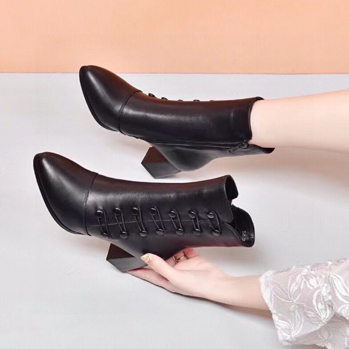 WalkSanny® - Botas Negras de Mujer Elegantes