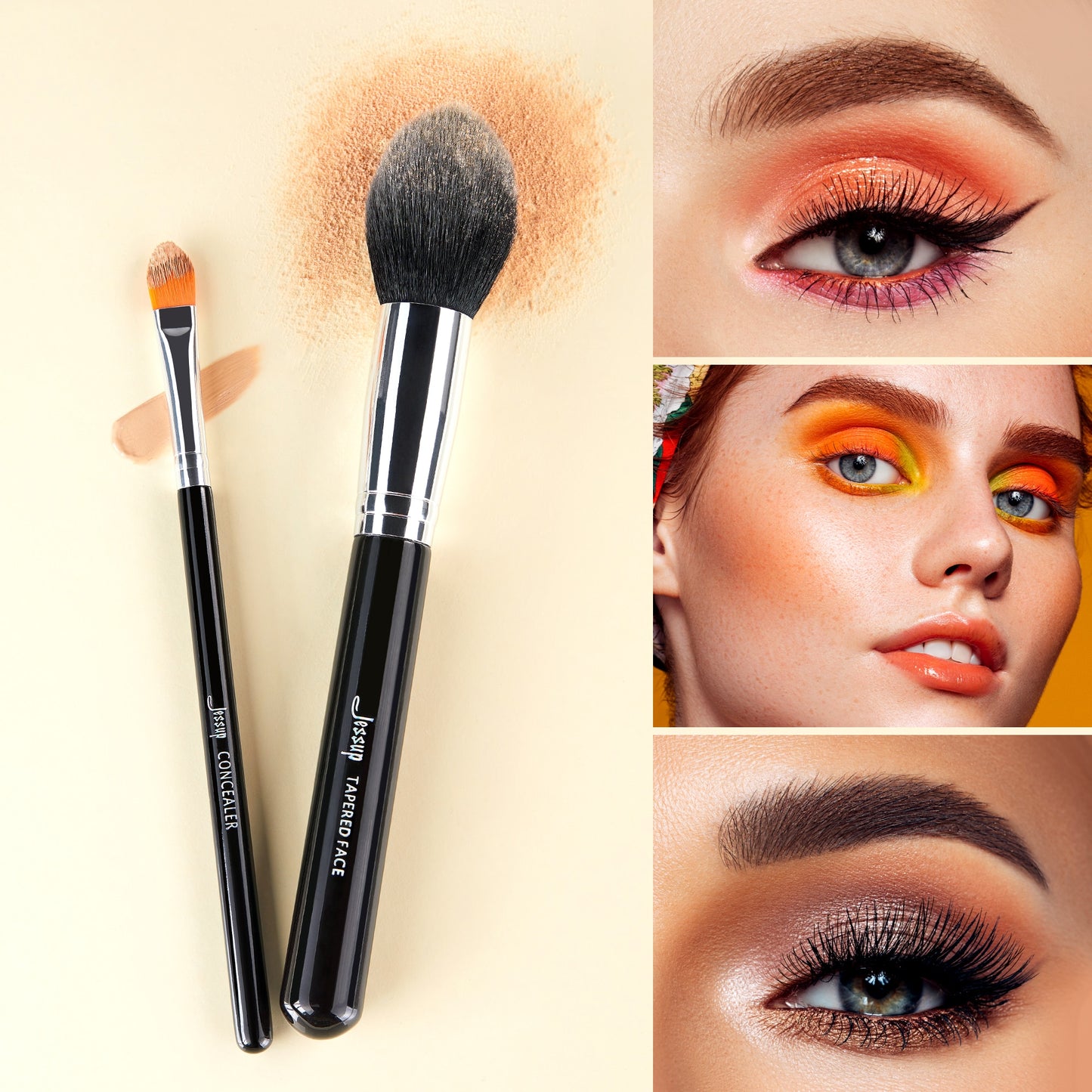 ProJessu - Juego de Brochas de Maquillaje