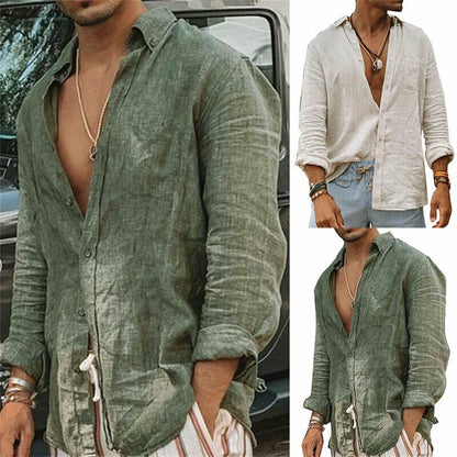SkeeSho - Camisa de Punto para Hombre