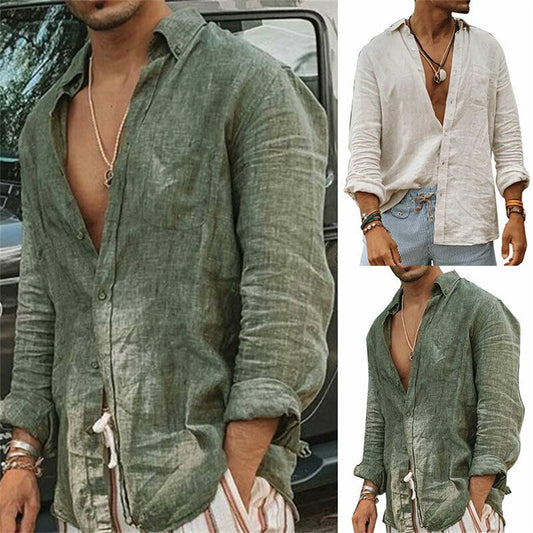 SkeeSho - Camisa de Punto para Hombre
