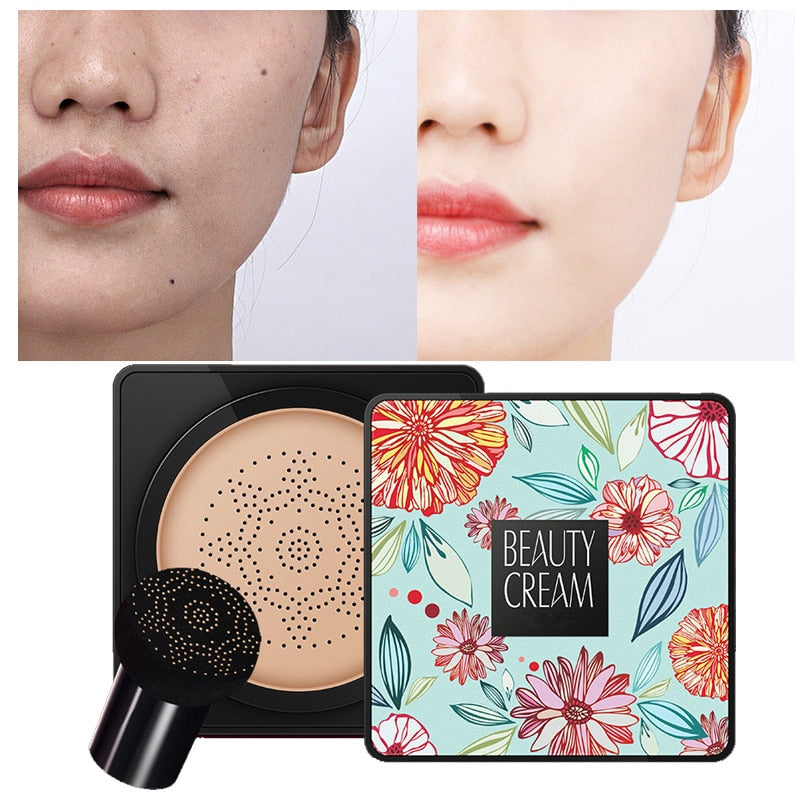 CreamBeauty - Cojín de Aire Con Cabeza de Hongo para Maquillaje