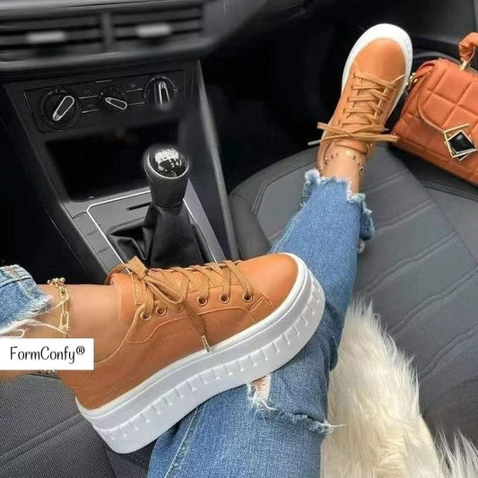 FormConfy® - Zapatillas de Mujer Con Plataforma