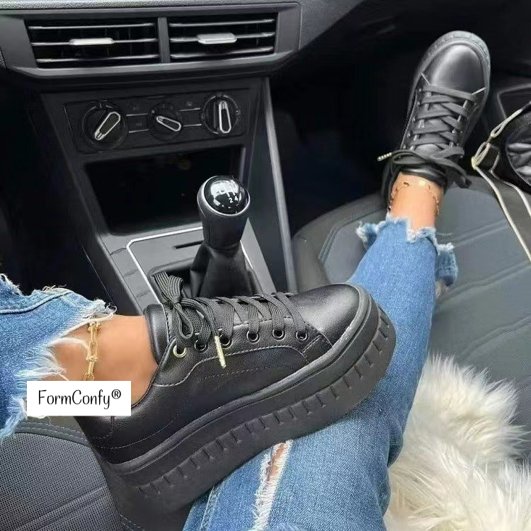 FormConfy® - Zapatillas de Mujer Con Plataforma