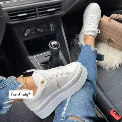 FormConfy® - Zapatillas de Mujer Con Plataforma