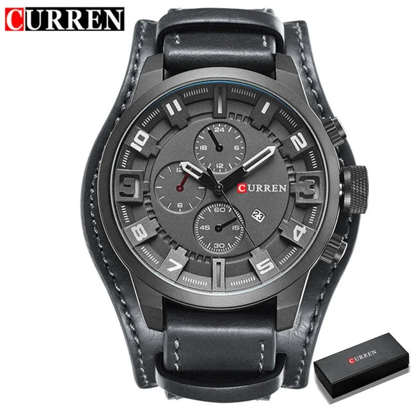 Reloj en Cuero Militar®