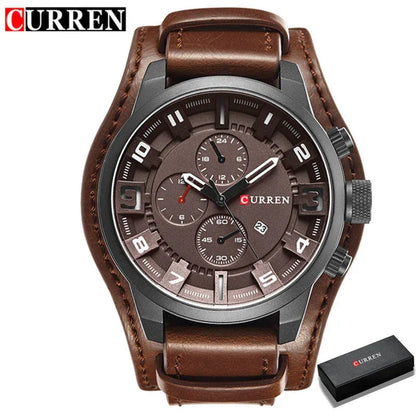 Reloj en Cuero Militar®