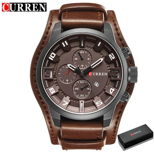 Reloj en Cuero Militar®