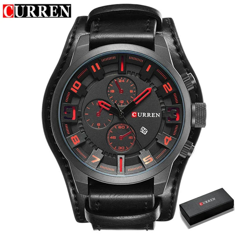 Reloj en Cuero Militar®