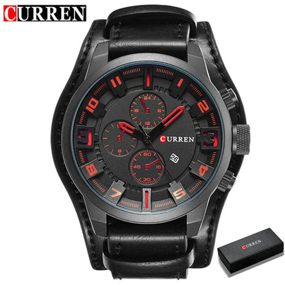 Reloj en Cuero Militar®