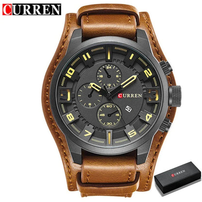 Reloj en Cuero Militar®