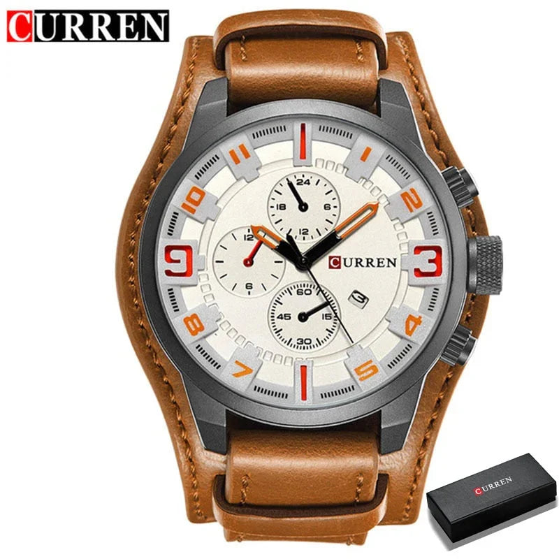 Reloj en Cuero Militar®