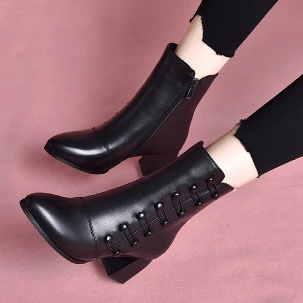 WalkSanny® - Botas Negras de Mujer Elegantes