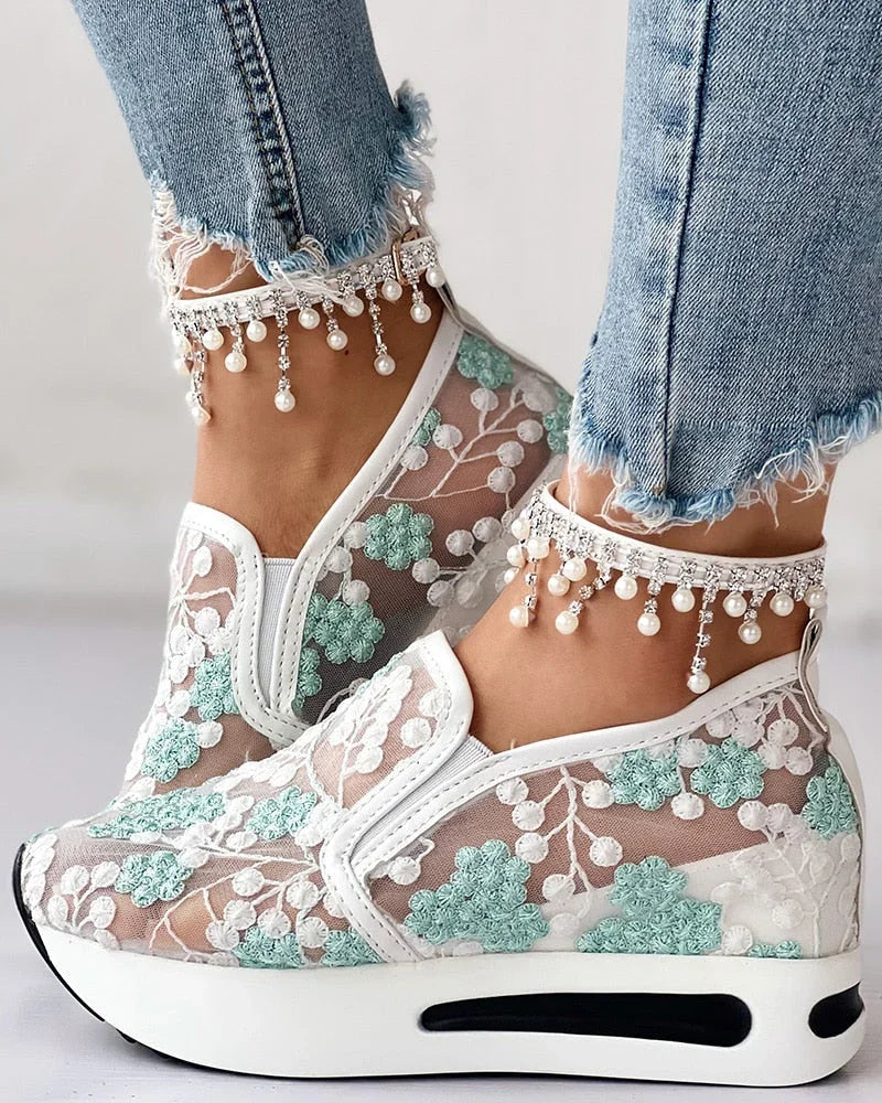 MaxLany - Zapatillas de Mujer Transparentes