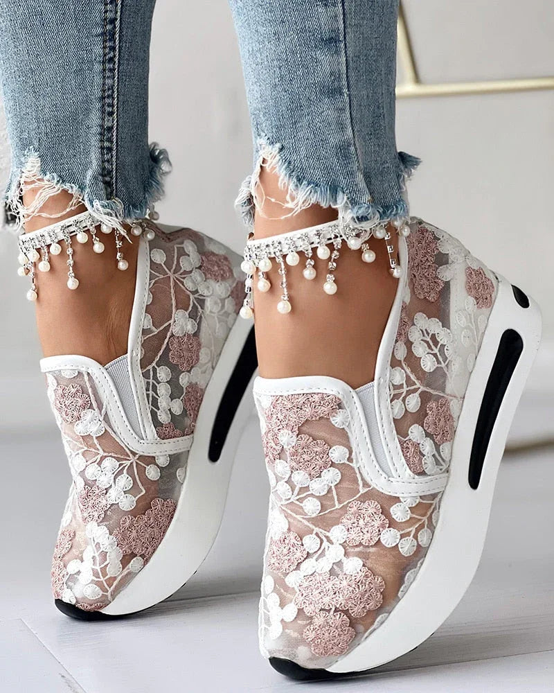 MaxLany - Zapatillas de Mujer Transparentes