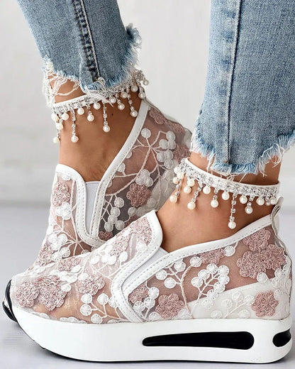 MaxLany - Zapatillas de Mujer Transparentes