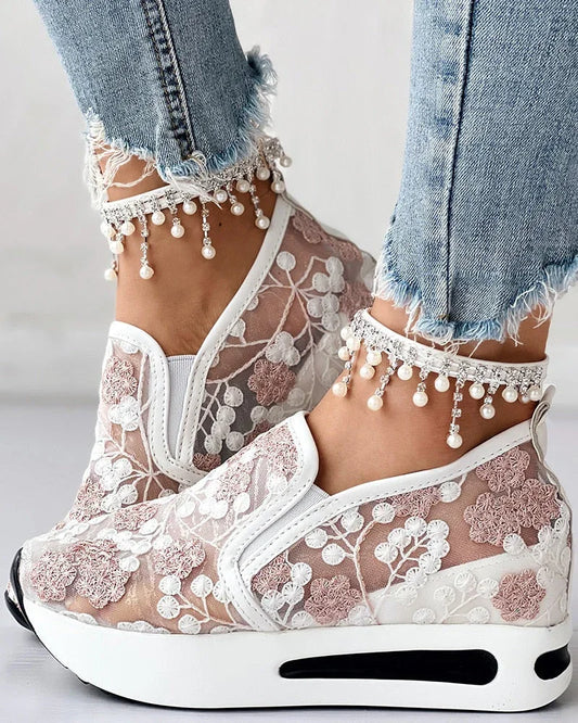 MaxLany - Zapatillas de Mujer Transparentes